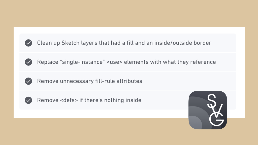 Optimize your Sketch SVG’s with&nbsp;SVGito