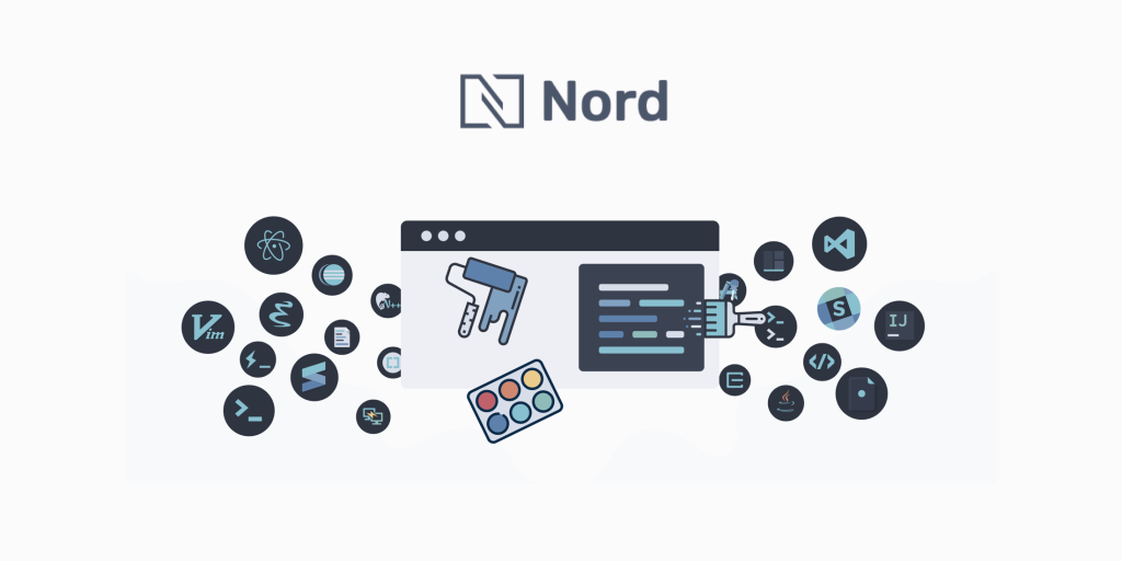 Nord – An arctic, north-bluish color palette